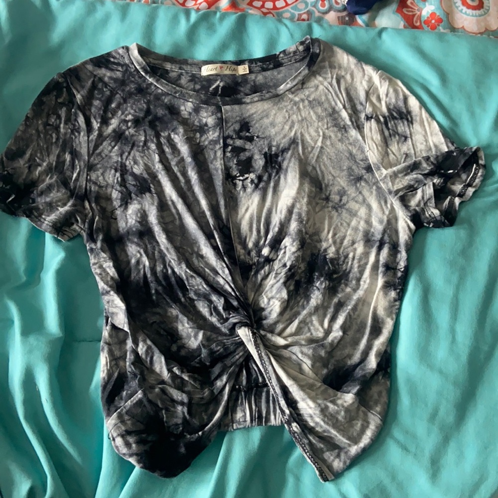 Tie dye crop top